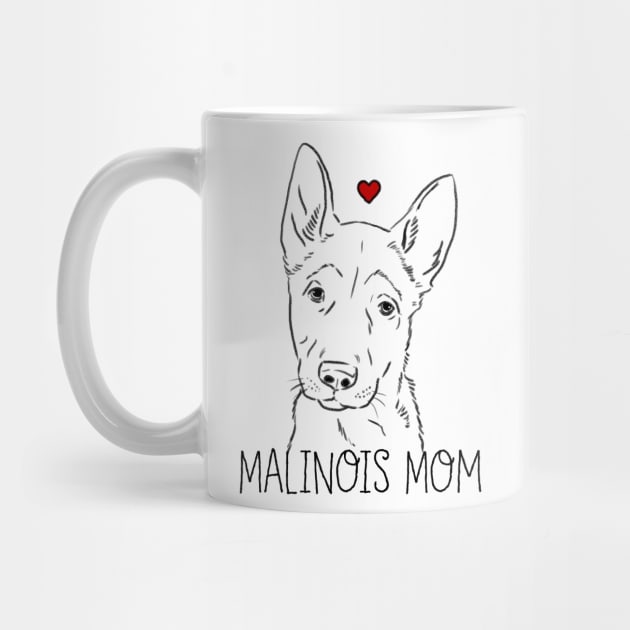 Malinois Mom, Malinois Lover, Belgian Malinois by sockdogs